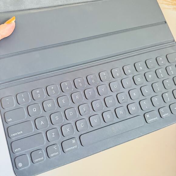 APPLE Grey Gray Smart Keyboard Folio 12.9-inch iPad Pro Soft Tablet Carry Case - Picture 7 of 9